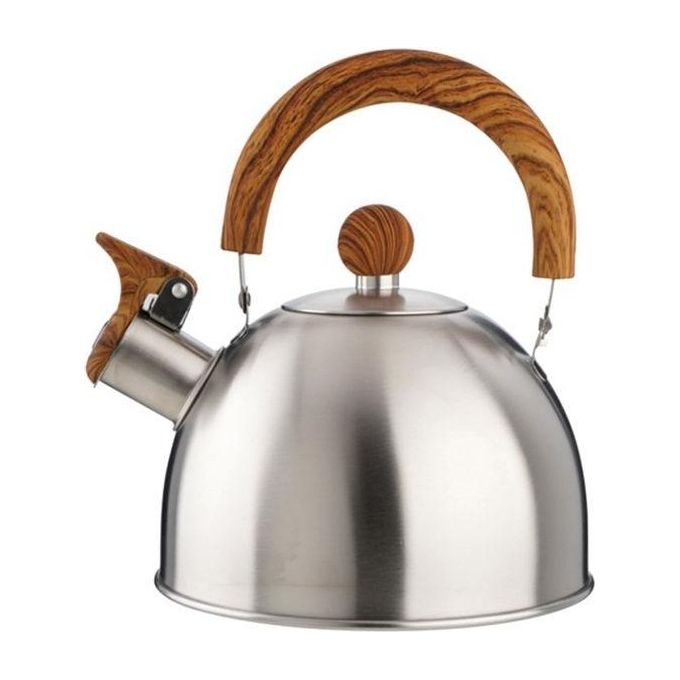 Eva Bollitore Inox Fischio Manico Legno 1,5Lt