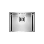 CM 015306X0012063 Pyper Lavello da Incasso Monovasca Acciaio Inox Satinato 57 x 45 cm Sottotop colore Inox Satinato