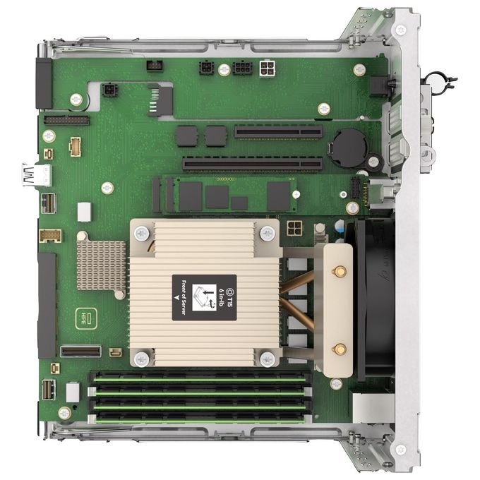HPE P68821-421 ProLiant MicroServer Gen11 Server 1P Intel Xeon E-2434 16GB RAM 1TB SATA colore Nero