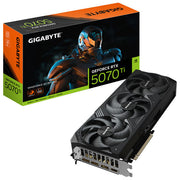 Gigabyte GV-N507TWF3OC-16GD GeForce RTX 5070 Ti WINDFORCE OC SFF Scheda Grafica 16 GB GDDR7 256 bit 2497 MHz 3 ventole PCI Express 5.0 colore Nero