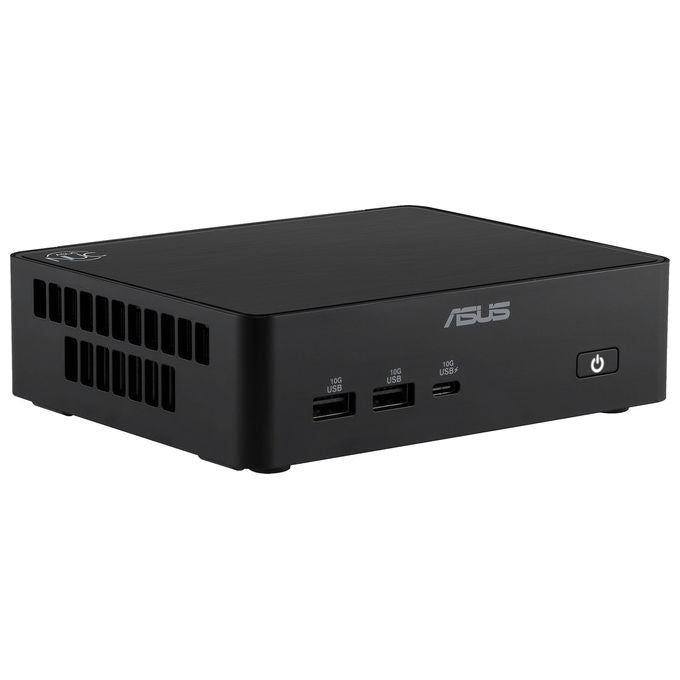 Asus 90AR00W2-M000D0 NUC 16 Pro Mini PC Barebone Intel Core Ultra 7 366H RAM fino a 128 GB SSD M.2 PCIe Wi-Fi 7 Bluetooth 6.0 Thunderbolt 4 colore Nero