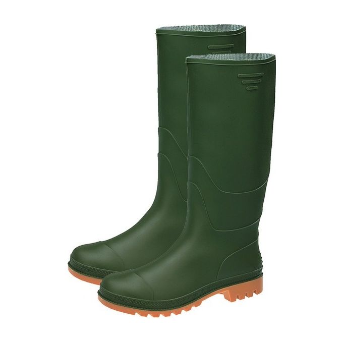 Italboot 63100002007 Stivali da Lavoro in PVC altezza ginocchio impermeabili suola carrarmato taglia 44 colore Verde