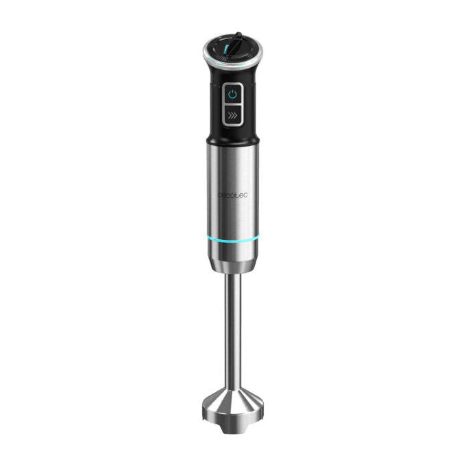 Cecotec frullatore a immersione Power Neutron 1100Max CreamandCrush, 1100 w, 4 lame titanio, turbo, piede XL, bicchiere 800 ml, tritatutto
