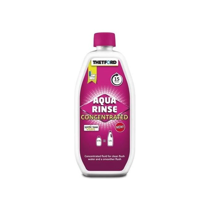 Thetford 65242 Aqua Rinse Concentrato Additivo per WC Chimici e a Cassetta 0,75 L Profumo Lavanda Septic Tank Safe