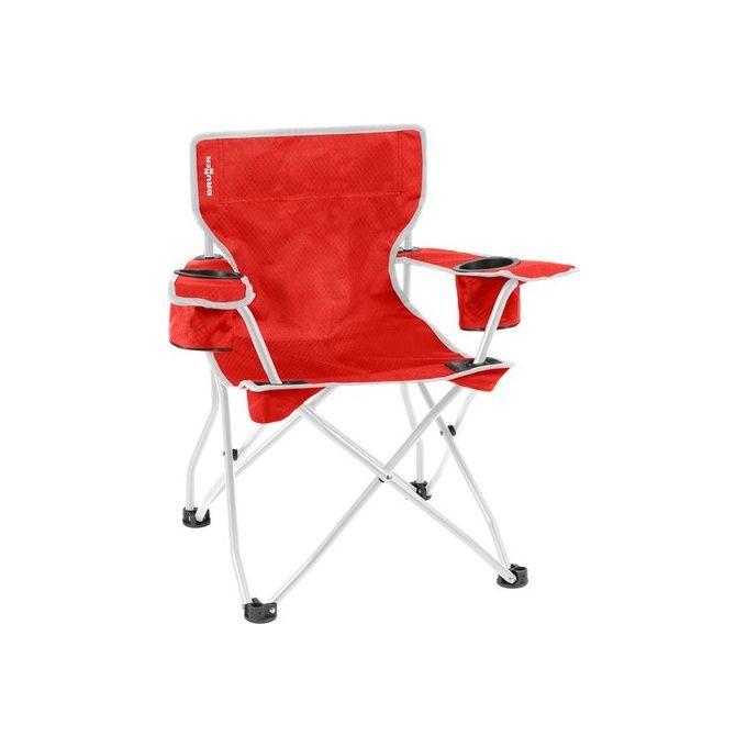 BRUNNER 0404193N.C24 Action Kids Equiframe Sedia Pieghevole per Bambini con Telaio di Sicurezza Antiribaltamento 2.6 Kg Portata 50 Kg colore Rosso