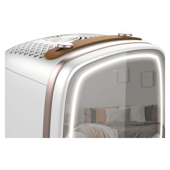 Cecotec 04441 CoolingBeauty 6000 Mirror Mini frigorifero 6 L raffreddamento fino a 10 °C colore Bianco