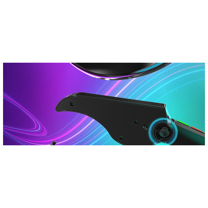 PDP 049-034-BK Riffmaster Chitarra Wireless per Xbox One Series S Series X PC D-pad Joystick Analogico Jack Audio 3,5 mm Batteria Ricaricabile 36 h colore Nero Grigio