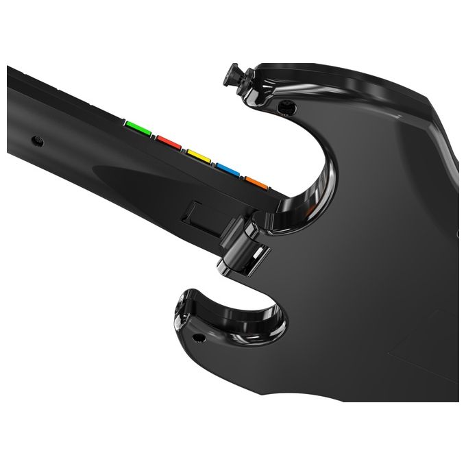 PDP 049-034-BK Riffmaster Chitarra Wireless per Xbox One Series S Series X PC D-pad Joystick Analogico Jack Audio 3,5 mm Batteria Ricaricabile 36 h colore Nero Grigio