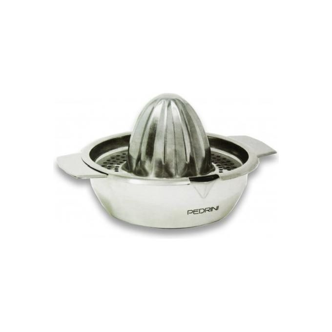 Pedrini PDR700156 Spremiagrumi Manuale con Vaschetta in Acciaio Inox 9.5 cm 250 ml