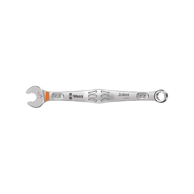 Wera 6003 Joker 15 Set Assortimento Chiavi a Forchetta e Poligonali Metrico 15 Pezzi