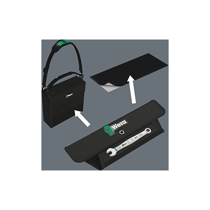 Wera 6003 Joker 15 Set Assortimento Chiavi a Forchetta e Poligonali Metrico 15 Pezzi