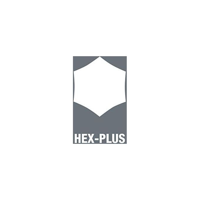 Wera 950-13 Hex-Plus Imperial Assortimento Chiavi a L in Pollici BlackLaser 13 Pezzi