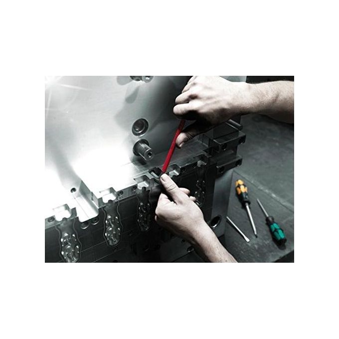 Wera 05022210001 950-9 Hex-Plus Set Chiavi a Brugola a L 9 pezzi BlackLaser con funzione di ritegno colore Multicolore