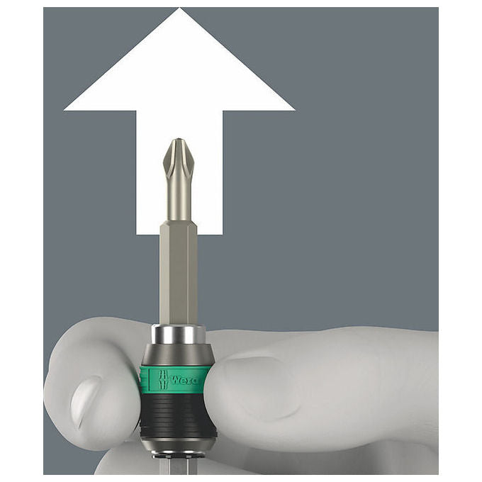 Wera 05051531001 Kraftform Kompakt 60 RA-R Set cacciaviti 17 pezzi con cricchetto e custodia pieghevole colore Nero