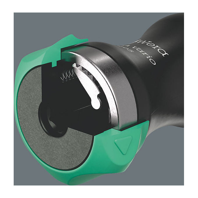 Wera 05051540001 Kraftform Kompakt Vario Zestaw Wkr?taków z Funkcj? Grzechotki 7-sztukowy z 6 Trzpieniami Dvustronnymi 175 mm R?koje?? z Gniazdem Sze?ciok?tnym 6 mm Waga 0.22 Kg colour Czarny