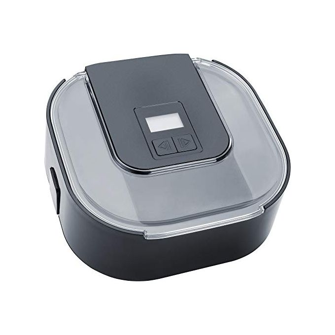 Steba IC 30 Macchina per Gelato Tradizionale 1,5 L 9,5 W Display LCD Timer Integrato Piedini Antiscivolo Colore Nero Acciaio Inossidabile