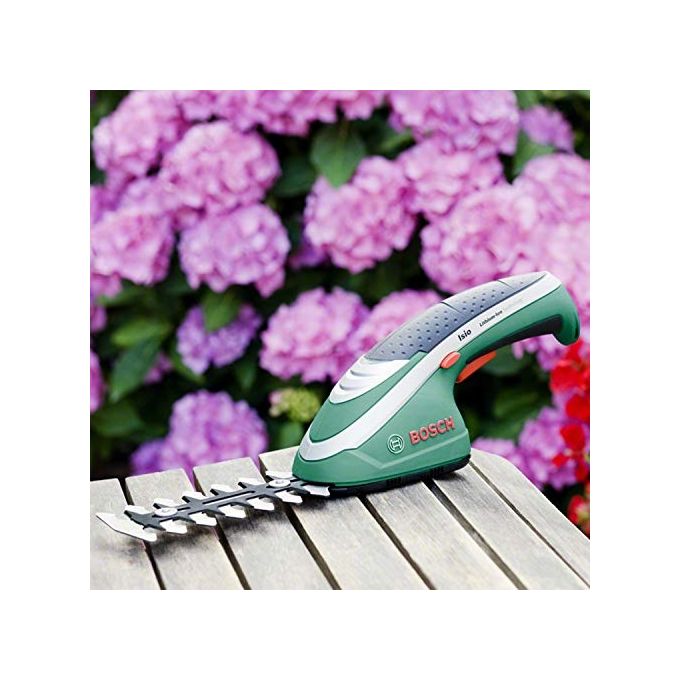 Bosch Forbici Tosaerba Isio Con Batteria Al Litio Da 3,6 V
