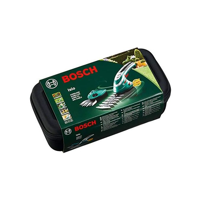 Bosch Forbici Tosaerba Isio Con Batteria Al Litio Da 3,6 V