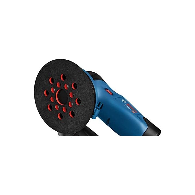 Bosch 0 601 372 100 GEX 12V-125 Professional Levigatrice rotoorbitale a batteria 12 V 10000 giri-min Velcro colore Nero Blu Rosso