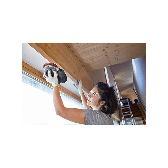 Bosch 0 601 372 201 GEX 18V-125 Professional Levigatrice orbitale casuale Motore brushless Velocita' 6000-10000 giri-min Colletto 125 mm Velcro colore Nero Blu Grigio Rosso