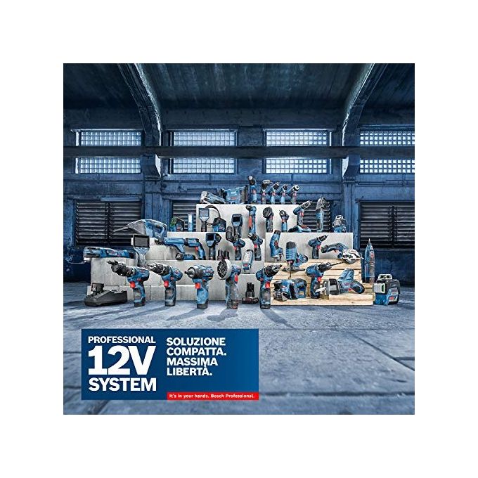 Bosch Professional Torcia a Batteria GLI 12V-300 Senza Batteria 12V Flusso Luminoso 300 Lumen