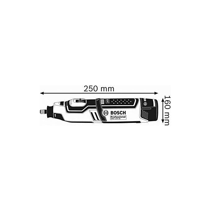 Bosch Gro 12V-35 Utensile Multifunzionale