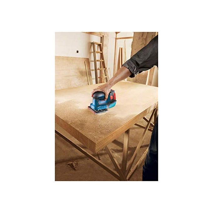 Bosch GSS 18V-10 Levigatrice Orbitale a Batteria Blu (Batteria Non Inclusa)