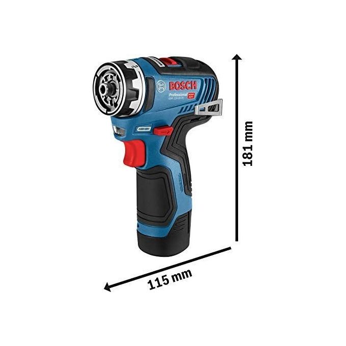 Bosch GSR 12V-35 FC Flexi Clic Trapano Avvitatore a Batteria