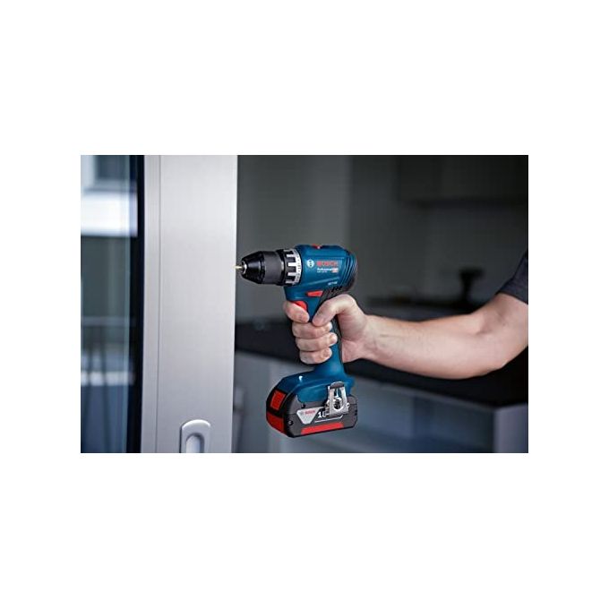 Bosch Professional 06019K3203 GSR 18V-45 Trapano Avvitatore a Batteria Motore Brushless 45 Nm 2 Batterie 2,0 Ah 1900 giri-min L-BOXX colore Nero