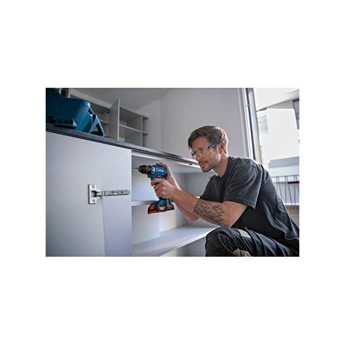 Bosch Professional 06019K3203 GSR 18V-45 Trapano Avvitatore a Batteria Motore Brushless 45 Nm 2 Batterie 2,0 Ah 1900 giri-min L-BOXX colore Nero