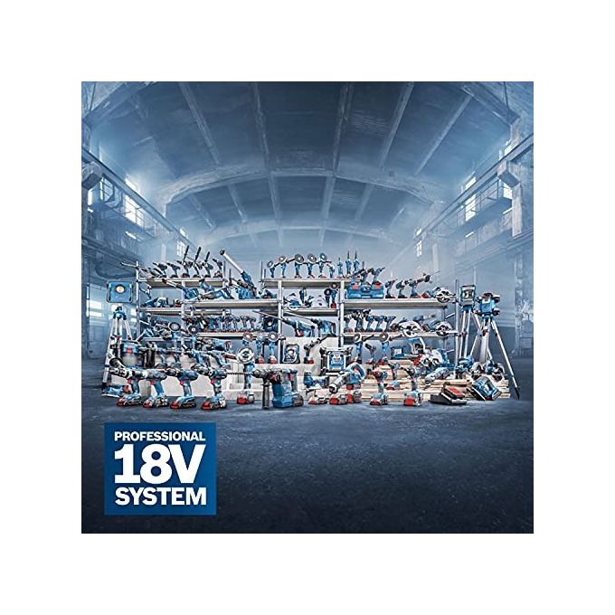Bosch GSB18V-45 Professional Trapano Avvitatore a Percussione 18V 45 Nm 1900 giri-min mandrino 13 mm colore Azzurro