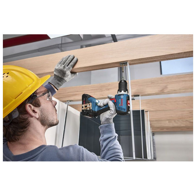 Bosch 06019N3201 GSR 18V-65 Trapano avvitatore Li-Ion 63 Nm 18 V 2100 giri-min colore Nero