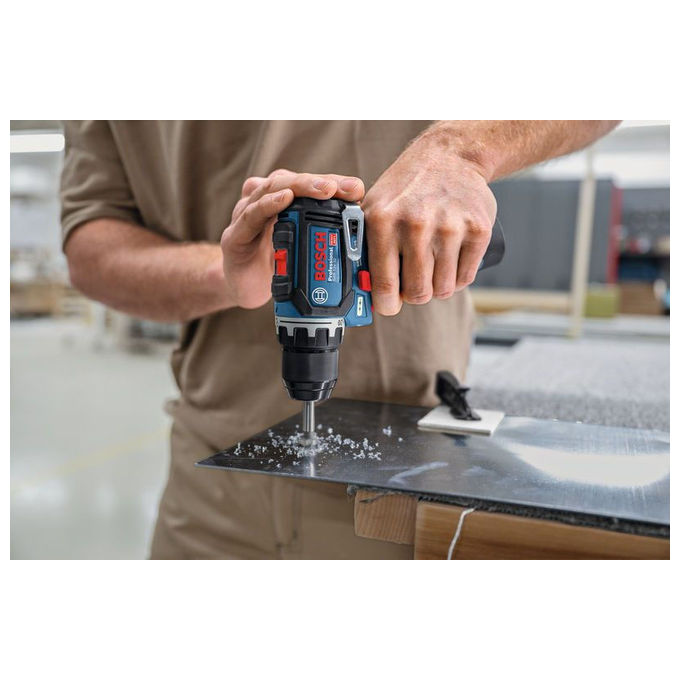 Bosch 06019N7001 GSR 12V-32 Trapano Avvitatore 12 V ioni di litio 32 Nm coppia massima 21 livelli di coppia tipo mandrino senza chiave colore Nero
