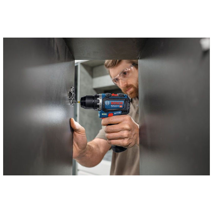 Bosch 06019N7005 GSR 12V-32 Professional Trapano avvitatore 12 V Brushless 32 Nm LED colore Blu-Nero