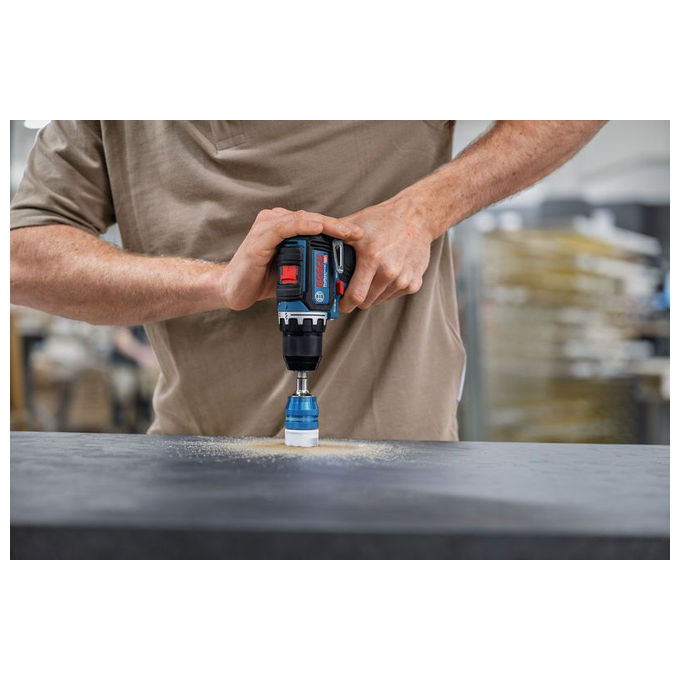 Bosch 06019N7005 GSR 12V-32 Professional Trapano avvitatore 12 V Brushless 32 Nm LED colore Blu-Nero