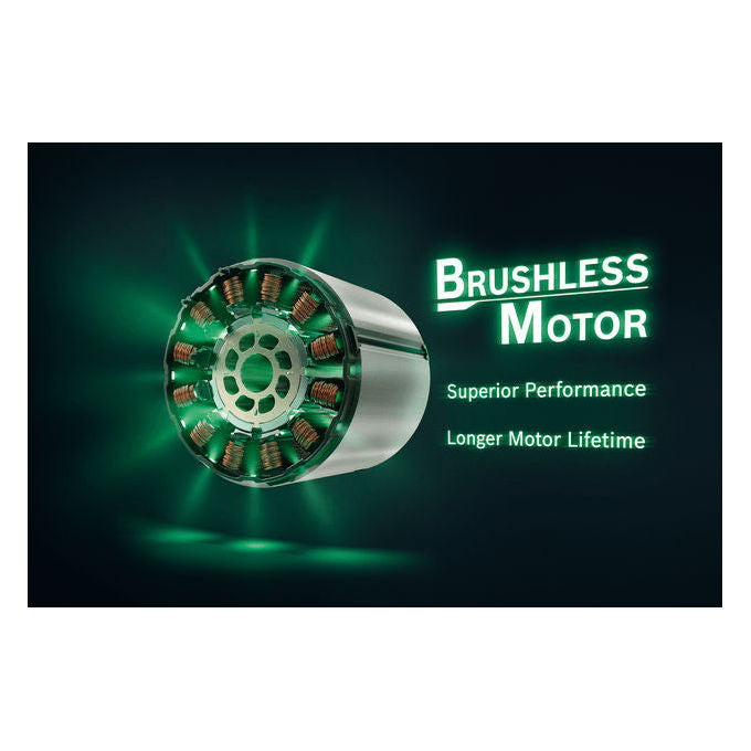 Bosch 06039E2103 AdvancedImpact 18V-80 Trapano a percussione a batteria Coppia massima 82 Nm Velocita' 0-1950 giri-min Mandrino autoserrante 13 mm Colore Verde