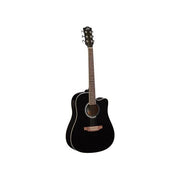 EKO 06216610 Ranger Chitarra Acustica Elettrificata Dreadnought Cutaway Abete Linden Betulla 20 Tasti EKO SE-30 colore Nero