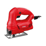 EXCEL 400W Seghetto Alternativo Potenza 400 W Velocita' Regolabile 0-3300 corse minuto Taglio Legno fino a 55 mm Acciaio 6 mm Inclinazione ±45° Predisposto Aspirazione Polvere colore Nero