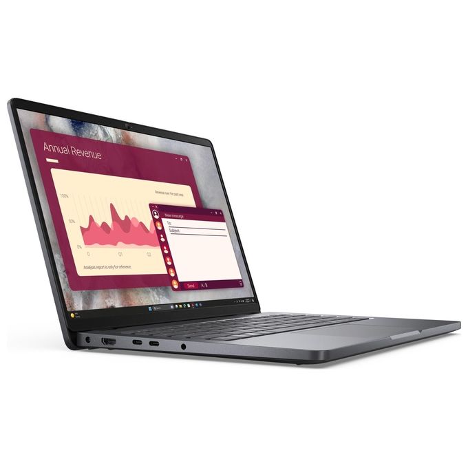 Dell PC14250 Pro 14 Notebook Intel Core Ultra 5 225U 14 Full HD+ 16GB DDR5 512GB SSD Wi-Fi 6E colore Nero