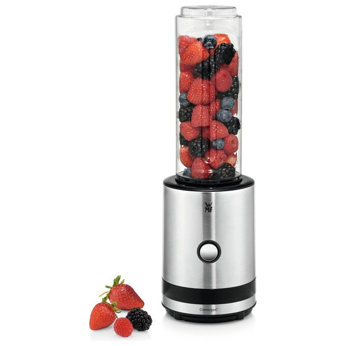 WMF 0416500011 KITCHENminis Frullatore da tavolo 0,6 L 300 W 23000 rpm colore Acciaio inox
