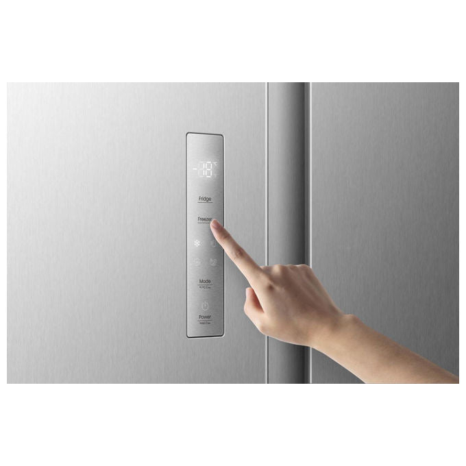 Hisense RS3P558NMIE Frigorifero Side by Side 541 L 178.6 cm Classe E 39 dB No Frost colore Inox