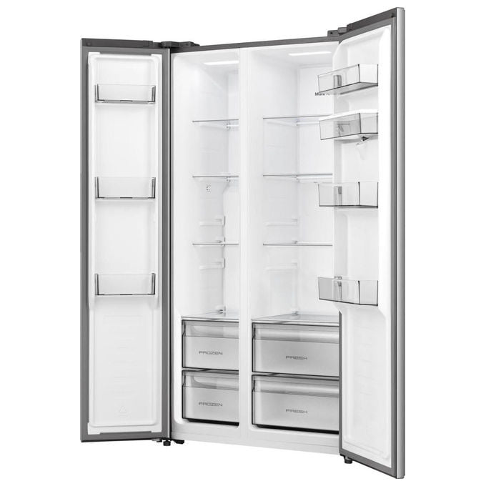 Hisense RS3P558NMIE Frigorifero Side by Side 541 L 178.6 cm Classe E 39 dB No Frost colore Inox