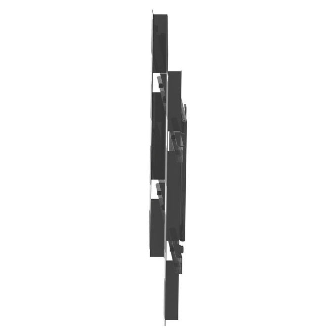 Multibrackets staffa per display singolo, serie M, supporto palo pubblico, VESA universale, acciaio, nero, 50 kg