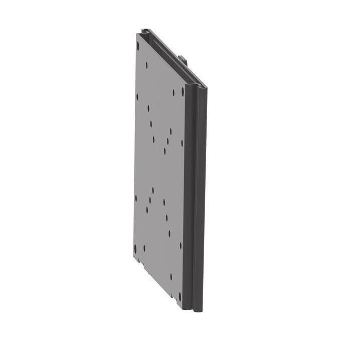 Multibrackets staffa per display singolo, serie M, supporto palo pubblico, VESA universale, acciaio, nero, 50 kg