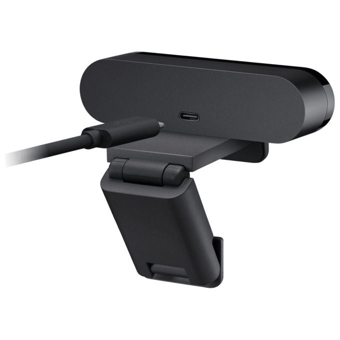 Logitech 960-001718 Brio 4K Webcam 13 MP Risoluzione 4096 x 2160 Pixel 90 fps USB-C Microfono Incorporato colore Grafite