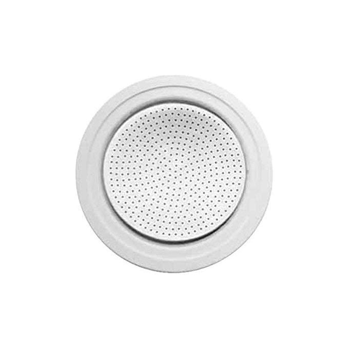 Bialetti Guarnizione e Filtro in alluminio per caffettiera moka 4 tazze