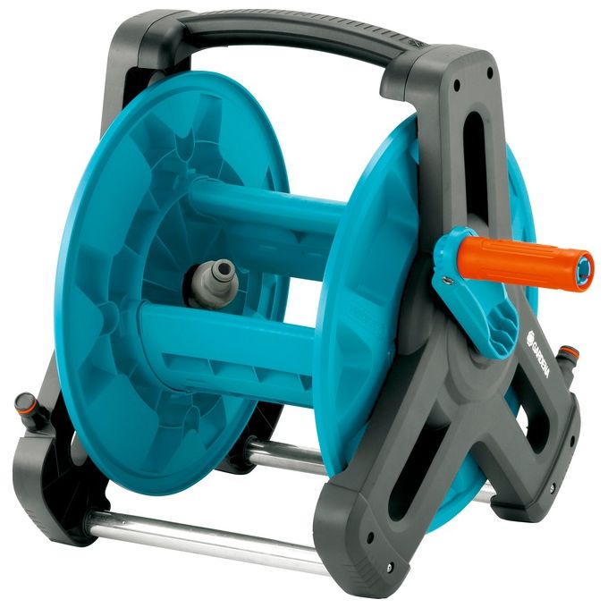 Gardena 08007-20 Classic Avvolgitubo Portatile capacita' 50 m tubo 13 mm 40 m tubo 15 mm 30 m tubo 19 mm