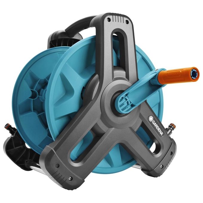 Gardena 08007-20 Classic Avvolgitubo Portatile capacita' 50 m tubo 13 mm 40 m tubo 15 mm 30 m tubo 19 mm