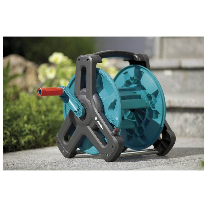 Gardena 08007-20 Classic Avvolgitubo Portatile capacita' 50 m tubo 13 mm 40 m tubo 15 mm 30 m tubo 19 mm