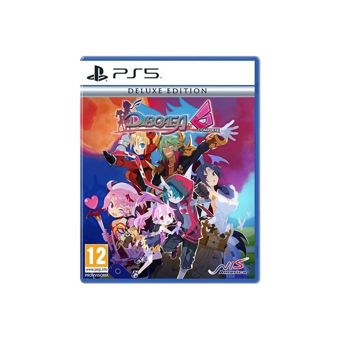NIS America DISGAEA6COMPLETEDELUXEEDITION Disgaea 6 Complete Deluxe Edition Videogioco per PlayStation 5 Lingua Italiana PEGI 12+ colore Nero